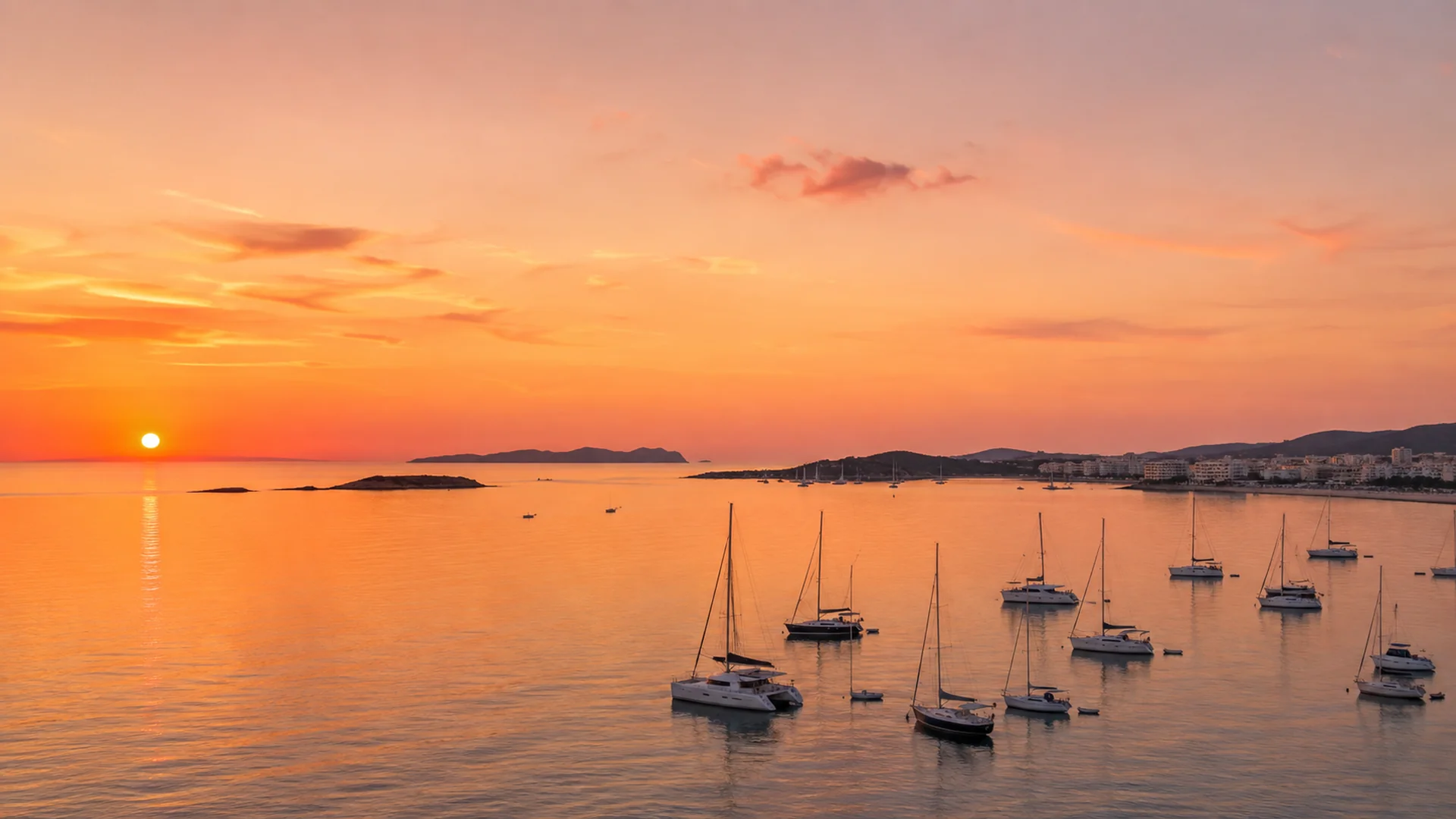 location de yacht san antonio ibiza coucher de soleil