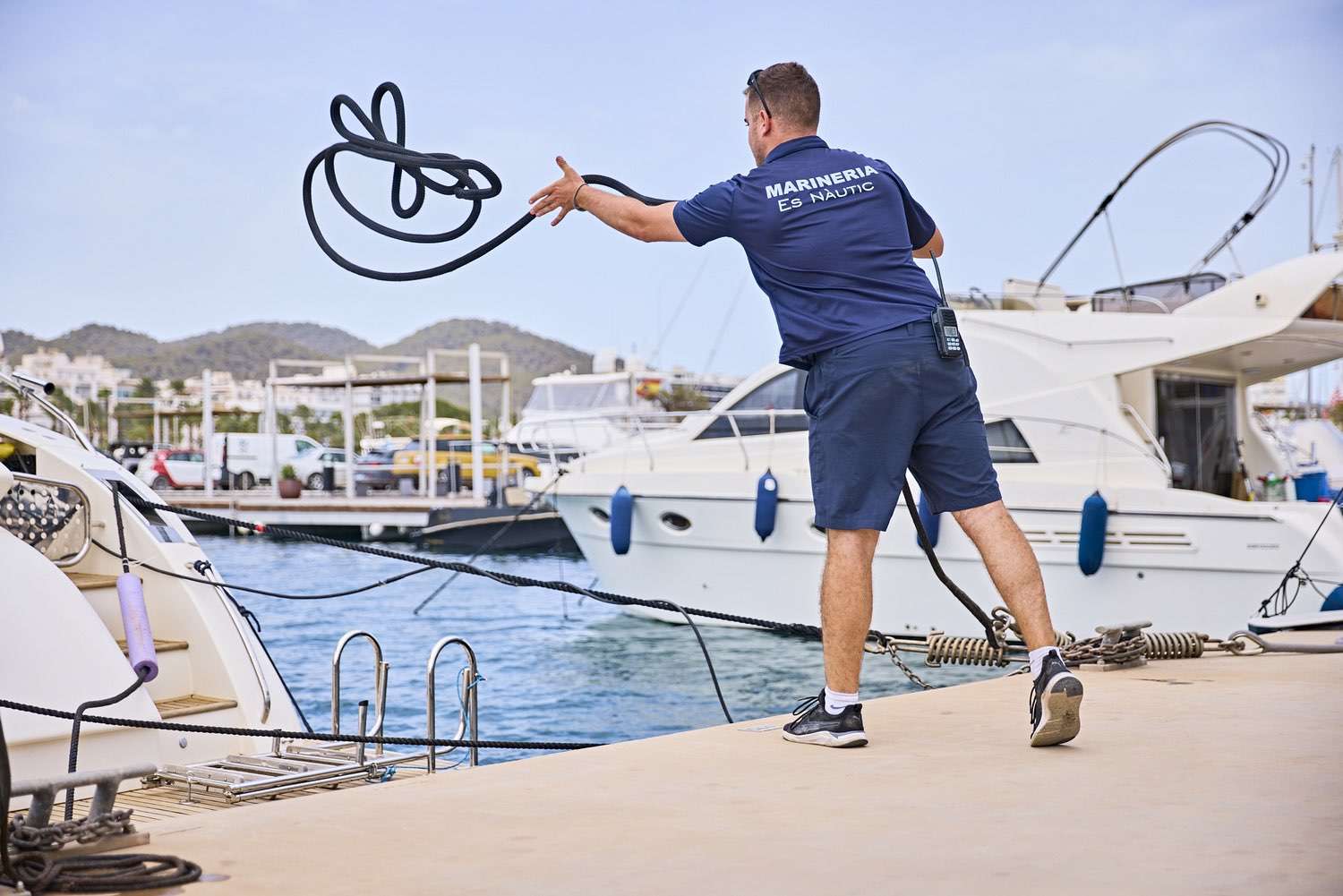 Club Nautic Sant Antoni de Portmany (Es Nautic) marina, Ibiza - Rumbo Norte Ibiza base