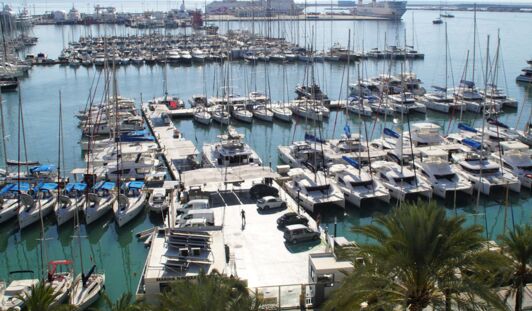 Marina Naviera Balear in Palma, First Class Sailing Spain base on Mallorca