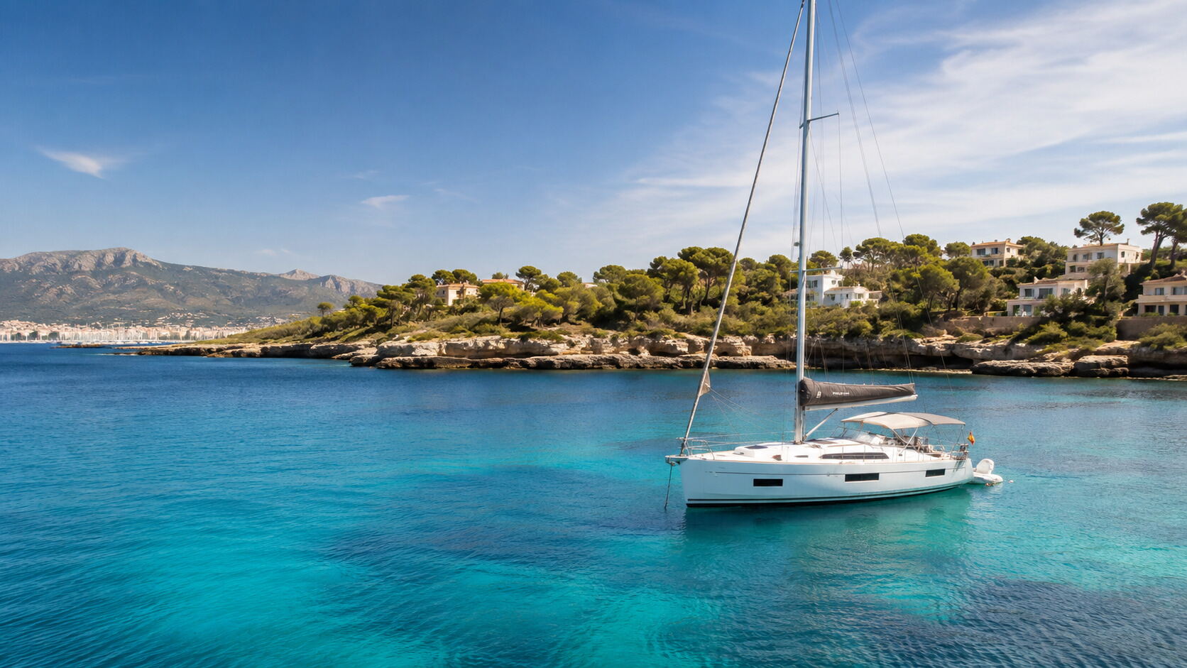 Mallorca — The broadest mix of charter bases, coastlines and yacht types, from Palma and the Tramuntana coast to the eastern calas.