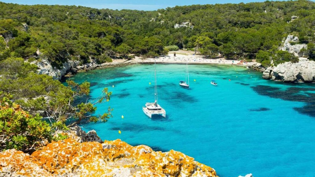 Menorca coastline