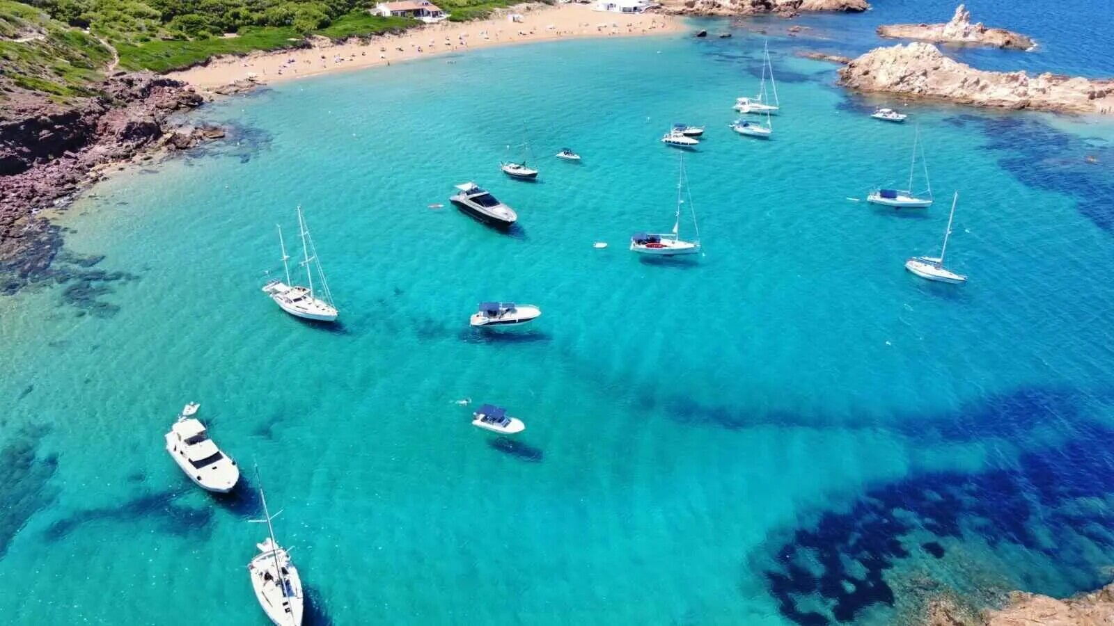 fornells menorca coastline cala