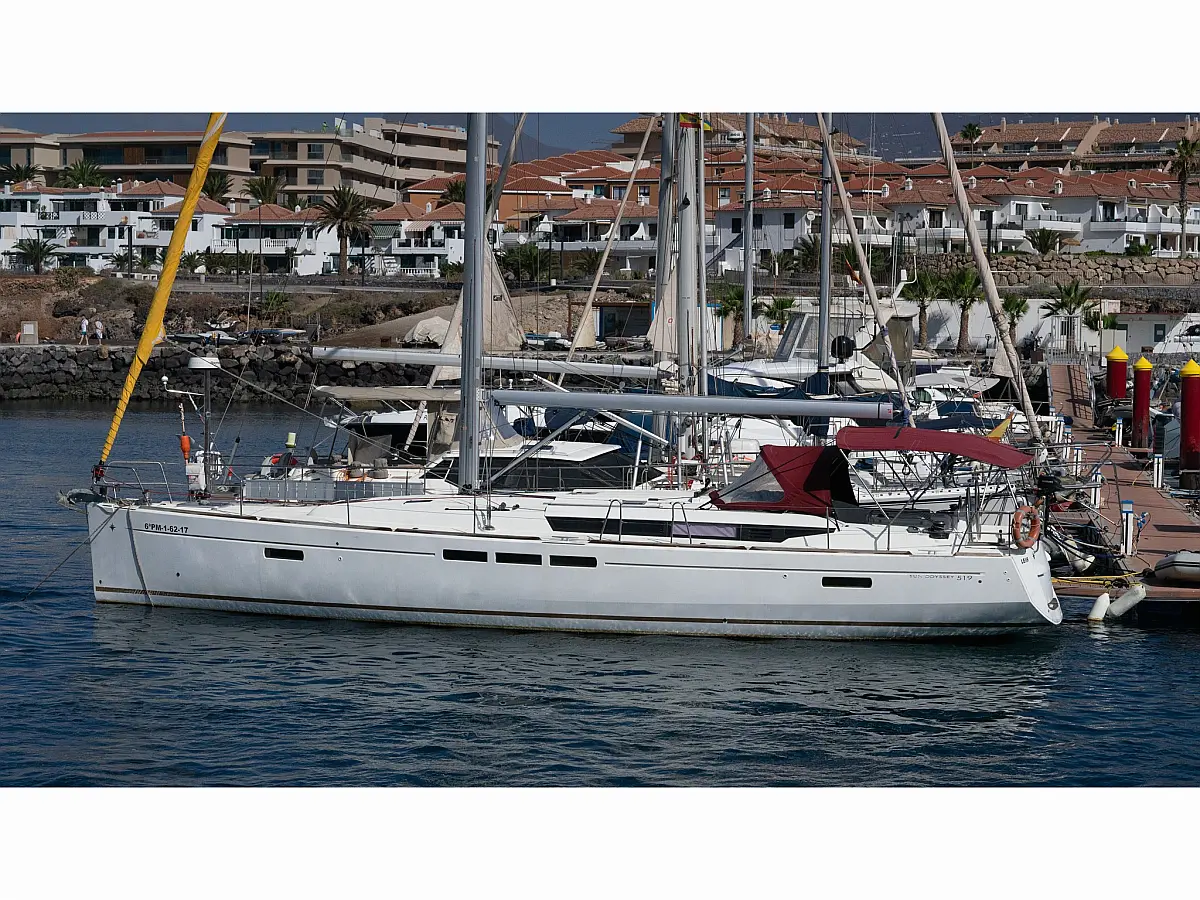 Jeanneau Sun Odyssey 519 "Leia", Sailme Charter flagship yacht, Ibiza