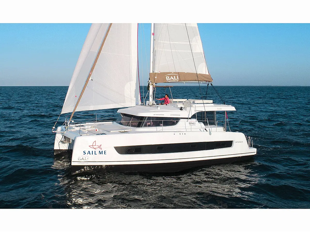 Bali Catspace "Navegame", Sailme Charter catamaran, Ibiza